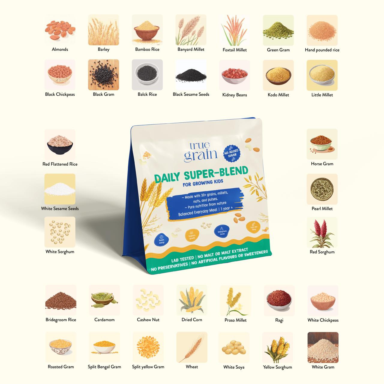 TRUEGRAIN'S DAILY HEALTH-MIX